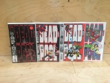 Deadpool Circle Chase #1 - 4 complete set ALL signed by Joe Mao! - MINT!