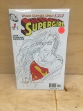 Supergirl #1 Sketch Variant signed by Michael Turner w/COA!