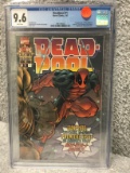 Deadpool #1 - CGC 9.6 w/WHITE Pages - KEY issue