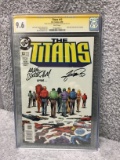 Titans #13 - CGC 9.6 signed by George Perez & Mark Buckingham w/WHITE Pages