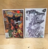 Teen Titans #1 Sketch Variant & #1 Turner Variant both signed by Michael Turner!