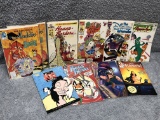(9) Kids comics books w/Aladdin #1s & more