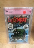 G.I. Combat #139 CBCS 9.4 verified autograph JOE KUBERT!