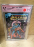 Crisis on Infinite Earth #7 CBCS 9.0 verified signatures of: Dick Giordanne; George Perez & Marv Wol