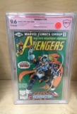 Avengers #196 CBCS 9.6 w/WHITE Pages verified signatures of STAN LEE & George Perez!
