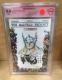 The Marvel's Project #1 CBCS 9.4 w/WHITE verified signature & drawing by Humberto Ramos!  Awesome!