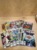 Lot of (17) High Grade Iron Man comics books as shown