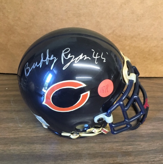 Buddy Ryan "4 6" autographed Chicago Bears Mini Helmet w/JSA Holo