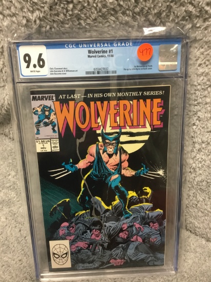 Wolverine #1 - CGC 9.6 w/WP - 1st Puck KEY