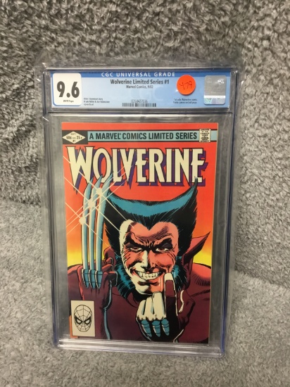 Wolverine #1 - CGC 9.6 w/WP - Limited Series