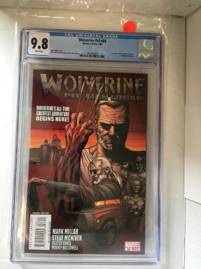 Wolverine #66 - Variant - Old Man Logan - CGC 9.8 - KEY!