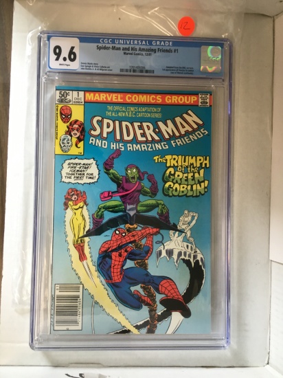 Spider-Man and His Amazing Friends - CGC 9.6 - HTF Goblin KEY!