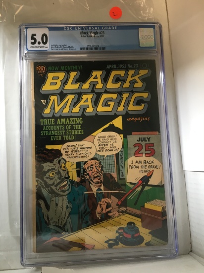 Black Magic #23 - CGC 5.0 - iconic cover!