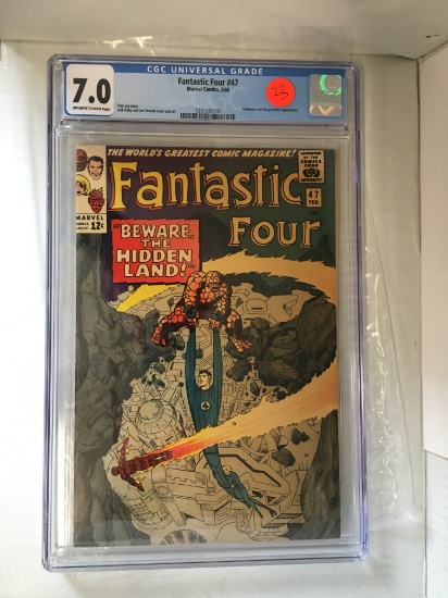 Fantastic Four #47 - CGC 7.0 - 1st Maximus