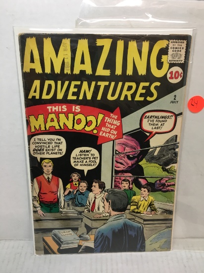 Amazing Adventures #2 - Rare - Sharp copy!