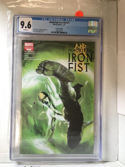 Immortal Iron Fist - 2nd Print Variant - CGC 9.6 w/WP