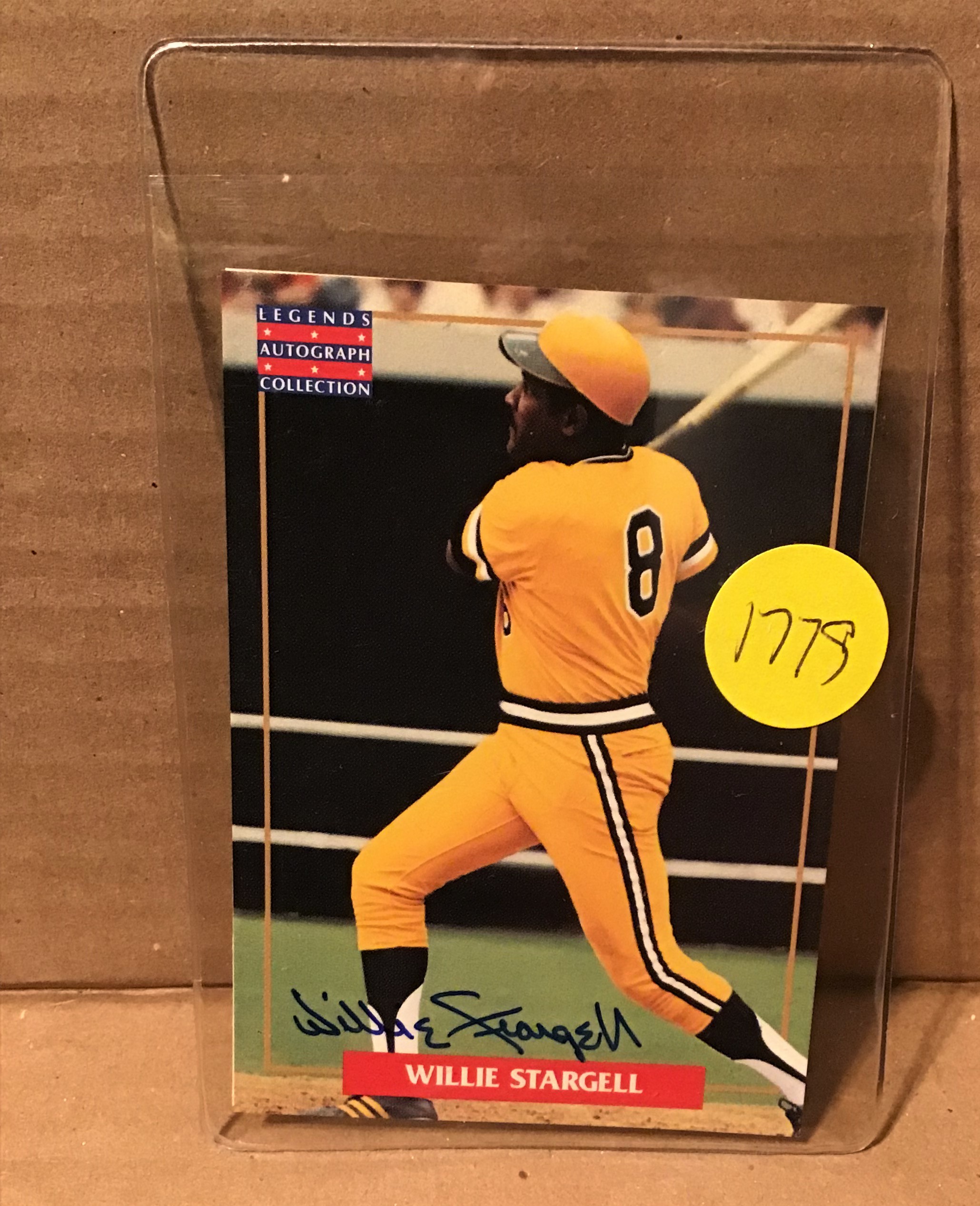Willie Stargell autographed card | Proxibid