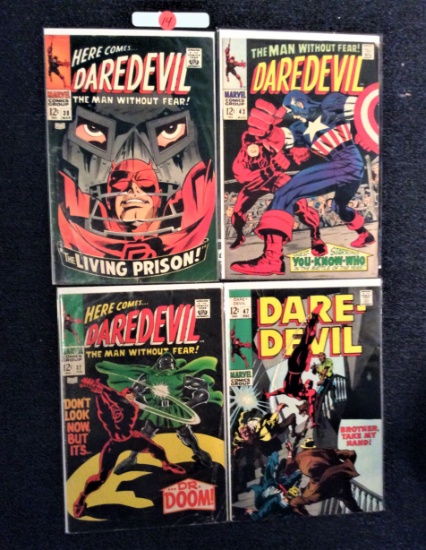 DAREDEVIL #37,38-FF X-OVER,43-VS CAP AMERICA,47