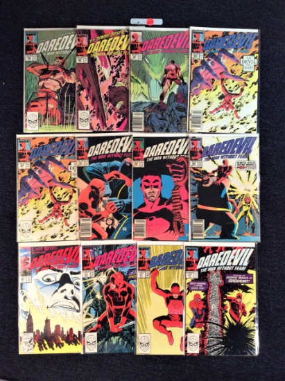 DAREDEVIL#262,263,265-272,299---NICE RUN