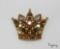 Vintage Regency Rhinestone Crown