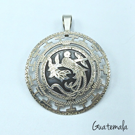 Guatamalan Sterling Silver Pendant