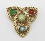 Vintage Celtic Jacobite Brooch