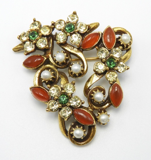 Vintage Florenza Brooch