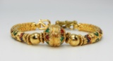 Vintage 1980s Byzantine Style Bracelet