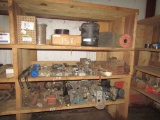 4 Shelves of misc parts.
