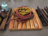 Pallet of hoses.