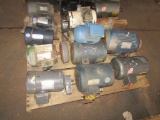 Pallet of (17) motors.