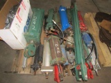 Pallet of new & used cylinders.