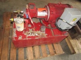 10 Hp Hydraulic unit.