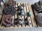 Pallet of chain & bearings.