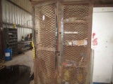 Steel cage & contents.