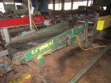 9' slab drop belt conveyor 24