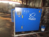 Quincy model QGS-75 screw compressor 75HP.