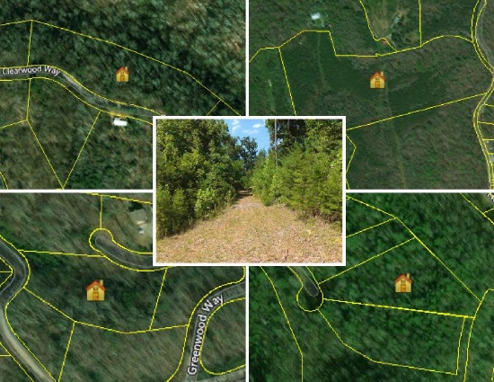 Four Lots (4) being sold as one: #1 - Coy Rhea Way, Sevier County, TN., App