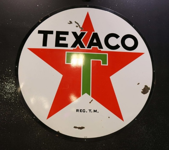 Large Texaco Sign