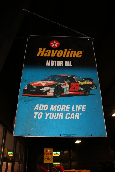 Havoline Double Sided Sign