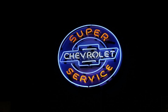 Chevrolet Neon Sign