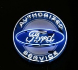 Authorized Ford Dealer Neon Sign