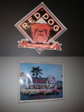 Red Dog Sign & Maxcy Flyers