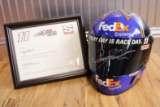 Denny Hamlin Signed Helmet