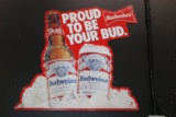 Budweiser Cut Out Sign