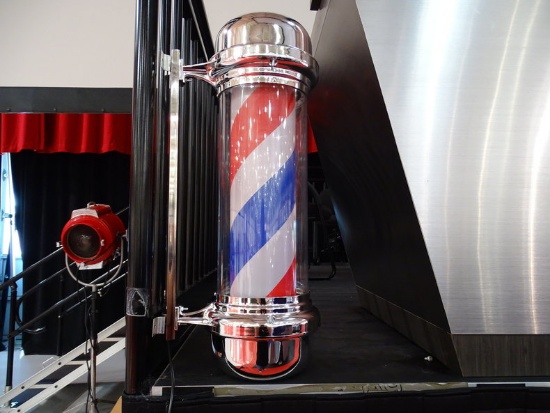 Lighted Barber Pole