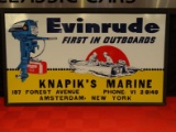 Evinrude Knapik's Marine Large Sign