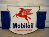 Mobiloil Standard Vacuum Sign