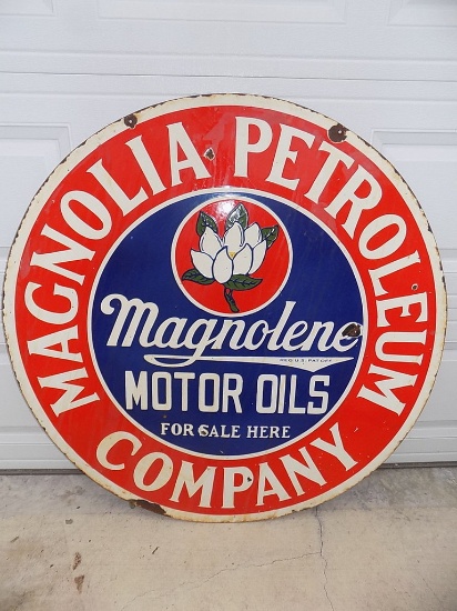 Magnolia Petroleum Sign