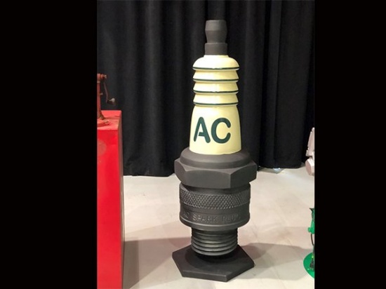 AC Spark Plug Statue